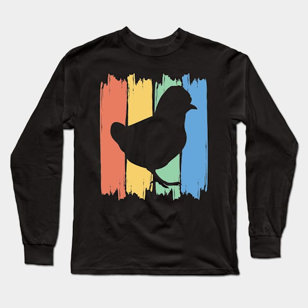 Chick Hatched Chick Chickens hof Long Sleeve T-Shirt by POS